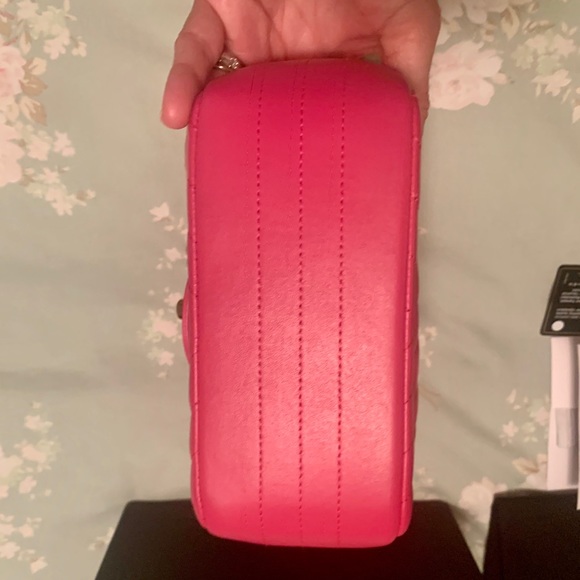 SOLD 😊 Chanel Square Mini Bag - Dark Pink 💕 - Picture 12 of 12